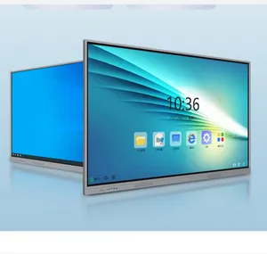 55 65 75 85 86 98 110 Inch 4k Digital Smart Flat Panel Multi Touch Screen Led Interactive Boards For School Teaching