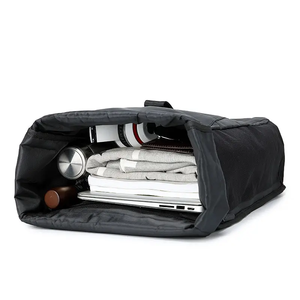 Custom High Quality Sport Laptop <b>Backpack</b> Designer <b>Rolltop</b> Trend Water Resistant Closure Polyester <b>Backpack</b> - Product Image 4