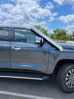 Accessoires de voiture tout-terrain 4x4, snorkel en acier inoxydable pour Mitsubishi Triton, kit de snorkel en acier inoxydable pour voiture 4x4