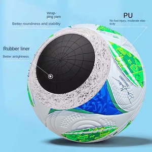 ลูกฟุต<span class=keywords><strong>บอล</strong></span> PU ขนาดมาตรฐานเบอร์ 5 สำหรับการแข่งขันลีกและการฝึกซ้อมระดับมืออาชีพ พร้อมโลโก้แบบกำหนดเอง - Product Image 2