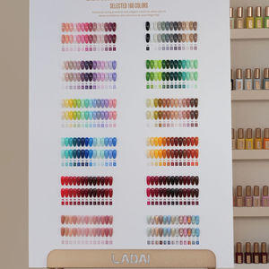LADAI Set di 160 Colori Smalto per Unghie LED UV Professionale, Gel UV di Lusso Tre-Free per Salone di Bellezza - Product Image 3