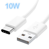 Harga pabrik kabel USB 2A/10W untuk pengisian daya Data seluler kompatibel dengan EU/UK/US/AU Plug USB-A ke transmisi Data TPE Tipe C