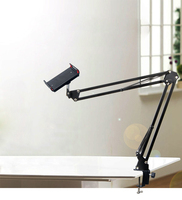 Long bras réglable bureau lit canapé Fix métal téléphone portable tablette support de support