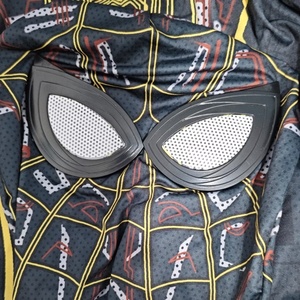 Nuevo Disfraz de Cosplay 2026, <span class=keywords><strong>Traje</strong></span> de Spider-Man Negro y Dorado, Zentai de Cuerpo Entero con Estampado de Superhéroe para Halloween, Carnaval, Fiesta IM171-W - Product Image 5