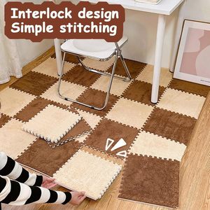 Venta de Fábrica: Alfombras de Espuma EVA Entrelazadas Personalizadas, Tapetes de Rompecabezas, Alfombra Peluda Lavable para Bebés, Alfombra de Juego, Alfombra de Peluche - Product Image 4