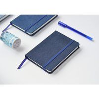 GF Nouveau Design A6 Journal Personnalisé Couverture en Tissu Carnet Couverture Rigide Journal Papier Fil Couture Reliure Planificateur Carnets