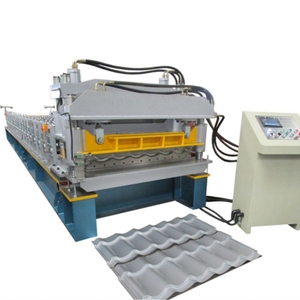 Machine <span class=keywords><strong>de</strong></span> profilage <span class=keywords><strong>de</strong></span> tôles pour tuiles émaillées et panneaux <span class=keywords><strong>de</strong></span> <span class=keywords><strong>toiture</strong></span> métalliques, moteur pour acier coloré - Product Image 1