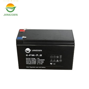 징선 저렴한 가격 12V 7Ah 딥 사이클 납축전지 무보수 충전식 AGM 12V 납축전지 - Product Image 1