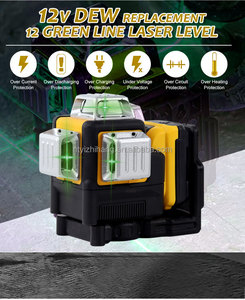 <span class=keywords><strong>Nivel</strong></span> Láser de Alta Calidad de 12 Líneas, <span class=keywords><strong>3</strong></span> Lados*360 Grados, Autonivelante Vertical, Verde, <span class=keywords><strong>Profesional</strong></span>, 12V - Product Image 2