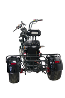 Scooter électrique à 3 roues CityCoco HT9 2000W 60V 20ah pour adultes, technologie NFC, autonomie de 60-80 km, vitesse de 30-50 km/h, pneus larges
