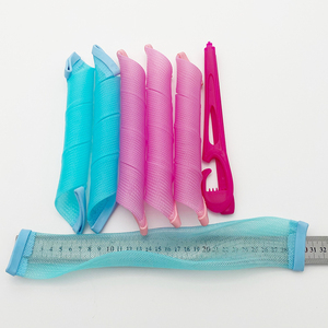 6PCS thân thiện với môi nhựa hình elip lạnh ma thuật dụng cụ uốn formers đòn bẩy xoắn ốc tóc con lăn DIY quăn công cụ - Product Image 3