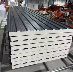 Tejas Metálicas para Techos con Aislamiento Térmico y Acústico, Núcleo de Espuma de Poliuretano, Compuesto de Aluminio Ecológico e Ignífugo - Product Image 1