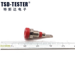 2 Mm 10A Nickel Mạ Bảng Điều Khiển Ổ Cắm Binding Bài Banana Cắm/2 Mm PCB Banana Ổ Cắm M2 Ràng Buộc Bài vít - Product Image 5