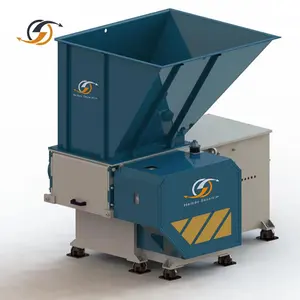 Hoge Output Gemakkelijk Gebruik Dubbele Roll Crusher Dunne Verpletteren Pet-fles Verpletterende Machine Plastic Recycling Machines Plastic Shredder