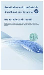 DQ180 Nouvelle Collection Été – T-shirt Décontracté à Séchage Rapide, Couleur Unie, Respirant, Anti-Boulochage, Tricoté, Manches Courtes, Col Rond, 100% Coton 200g, Coupe Ample - Product Image 3