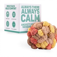 Jouet sensoriel pour la démence, la maladie d'Alzheimer, peluche, balle anti-stress, pour les personnes âgées, les adultes, apaisant, soulagement de l'anxiété, activité tactile, aide pour les mains occupées