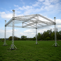 Structure de scène en alliage d'aluminium durable de haute qualité avec conception modulaire pour l'éclairage de scène événementielle et une installation rapide