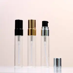 Küçük doldurulabilir 6ml deneme parfümü örnek şişesi losyon cam sprey tüpleri parfüm Atomizer