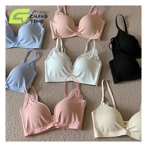 高品质a级女士服装混色二手文胸和上衣批发批量供应棉制成 - Product Image 1