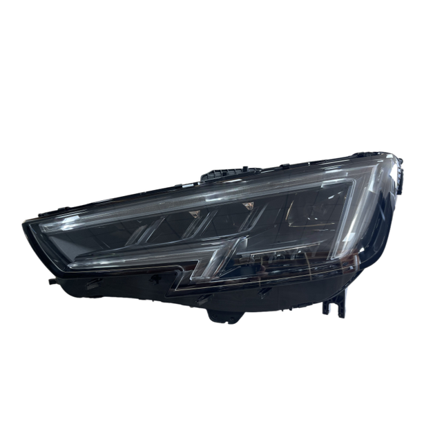LED Headlight Assembly For Audi A4 Black A4L B9 2017-2020 Matrix LED High Beam DRL Sequential Turn Signal