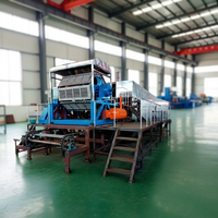Machine de formage de plateaux à œufs en pulpe de papier, ligne de production pour plateau de bouteilles porte-fruits, machine de fabrication de plateaux de semis
