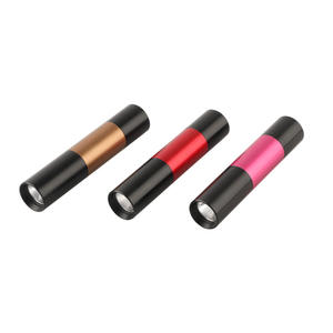 Mini Linterna LED de Aluminio de Ningbo, Tamaño de Lápiz Labial, Funciona con Pilas AAA, Luz Brillante de Uso Diario, Color de Emisión Blanco - Product Image 2