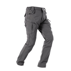 Diseño personalizado transpirable a prueba de viento impermeable polar Camping <span class=keywords><strong>Trekking</strong></span> senderismo <span class=keywords><strong>pantalones</strong></span> hombres poliéster táctico Softshell <span class=keywords><strong>Pantalones</strong></span> - Product Image 5
