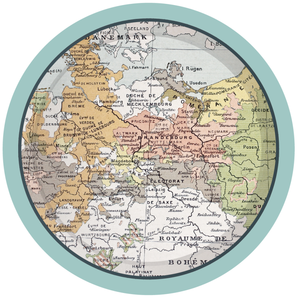 Suministros de decoraciones para fiestas de jubilación con temática de viaje, platos de papel, vasos y servilletas, juegos de vajilla con Mapa Mundial - Product Image 5