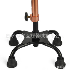 Xuhaode Four Legged <b>Walking</b> <b>Stick</b> Adjustable Height Aluminum Alloy Anti Slip For Elderly - Product Image 4