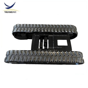 Individuelle Mini-Raupenkran-Teile 2,2 T 5,5 T Hydraulik neues Raupenfahrwerk Teleskoprahmen funktionelles Spinnengarn ODM - Product Image 2