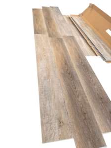 Plancher SPC de luxe à lattes larges 5mm 6mm 7mm, revêtement vinyle étanche avec protection UV, système de pose à clipser, pour chambre et salon - Product Image 5