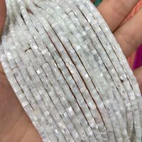 Manik-manik Heishi Cangkang Siput Kuda Liar Grosir 2*4mm, Manik-manik Cangkang Mutiara Pipih Warna-warni untuk Pembuatan Perhiasan DIY Gelang