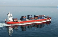 Navire porte-conteneurs à double coque de 24 095 DWT, 1 698 TEU