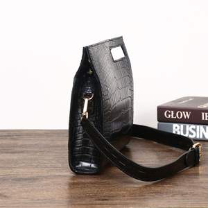 Bolso de Mano de Diseño Casual de Lujo Unisex, Marca de Diseñador, Piel de Cocodrilo Genuina, Tipo Sobre, con Cierre y Correa para la Muñeca - Product Image 3