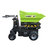 Mini Dumper a Batteria KONSTANT, Carriola Autocaricante con Motore DC Brushless, Prezzo di Fabbrica