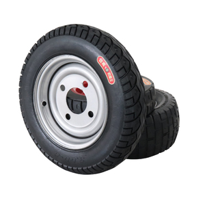 <span class=keywords><strong>Pneu</strong></span> plein en caoutchouc 3.00-8 pour tricycles électriques, jamais crevé, Tafu - Product Image 5