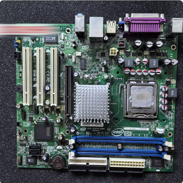 Plc 1pcs Used D865gsa Motherboard for Industrial Use