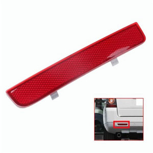 Reflector de parachoques trasero XS, rectángulo plano convexo para Land Rover Range Rover Freelander LR006348 LR006349 - Product Image 2