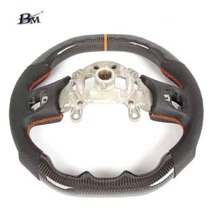 Volantes deportivos modificados de fibra de carbono con parte superior redonda BM para Wrangler JL Gladiator <span class=keywords><strong>JEEP</strong></span> 2018 a 2024-up personalizar - Product Image 6