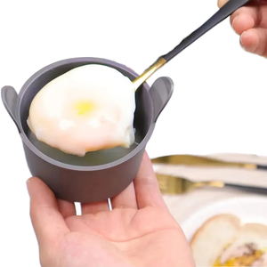Nouveaux moules à œufs en silicone écologiques - Antiadhésifs, de qualité alimentaire, réutilisables pour friteuse à air, <span class=keywords><strong>micro</strong></span>-<span class=keywords><strong>ondes</strong></span> et <span class=keywords><strong>cuisson</strong></span> à l'eau - Product Image 1