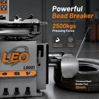 Équipement tout-en-un pour l'alignement 3D des roues de voiture, l'équilibrage des pneus et le levage, capacité 70 kg, vitesse 200 tr/min, LEO L9031, 0,25 kW, double alimentation automatique