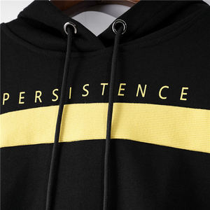 Pullover con stampa personalizzata girocollo da <span class=keywords><strong>donna</strong></span> Fitspi con righe gialle nere - Product Image 3