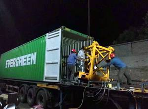 Grue à tour Hammerhead Dahan QTZ100 (6013) avec une capacité de 8 tonnes, dotée de composants de moteur de boîte de vitesses principale - Product Image 3