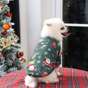 Mode mignonne accessoires pour animaux de compagnie Offre Spéciale chiot T-Shirt vêtements de Noël <span class=keywords><strong>chien</strong></span> animal de compagnie - Product Image 4