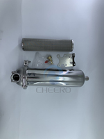 Cartucho Inline Prefilter do alojamento de aço inoxidável do sistema tratamento água líquido do uso industrial único
