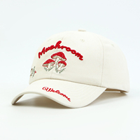 Gorra de Béisbol Deportiva Oxford con Logotipo Bordado en 3D de Dibujos Animados, Personalizada, de Alta Calidad, con Diseño de Leopardo, 6 Paneles, de Algodón, Estilo Dad Hat