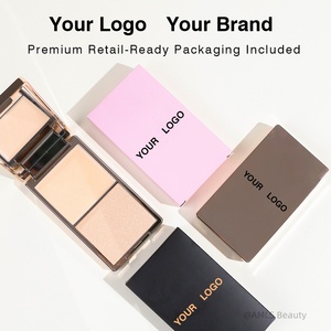 Palette de Maquillage 2-en-1 Effet Lumière Minérale Crème & Poudre, Formule Végétalienne Longue Durée, Logo Personnalisé, Faible MOQ - Product Image 6