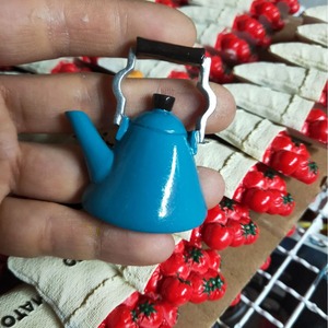 Yijia Simulation 3D Stéréoscopique Nourriture Jouer Petit Déjeuner Délices, Pain En Forme <span class=keywords><strong>De</strong></span> Sac, Tomate, Oeuf, Toast, Café, Résine Refrigerato - Product Image 4