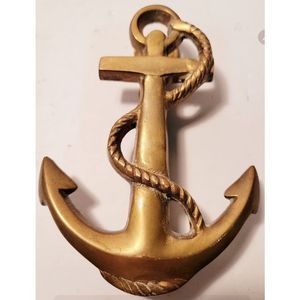 Compre Ancla Náutica de Latón Envejecido con Superficie Pulida, Ancla Metálica Artesanal para Decoración, para Uso de Exportadores - Product Image 1