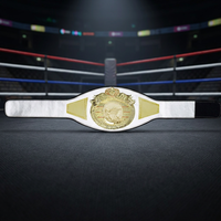 Cinturones de Campeonato de Cuero Auténtico de Primera Calidad para MMA, Boxeo, Judo, Grappling, Lucha Libre, Diseño Personalizado para Jiu-Jitsu, Aikido, Taekwondo, Karate